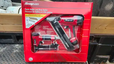 Snap-on finish nailer and Brad nailer, nail gun, View more