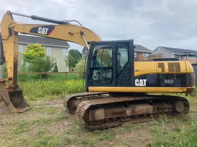 2012 CAT 320D EXCAVATOR 42 INCH BUCKET AIR CONDITION CAB HEATED SEAT EVERYTHING WORKS AS IT SHOULD 9...