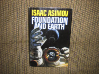 FOUNDATION AND EARTH BY ISAAC ASIMOV HARDCOVER