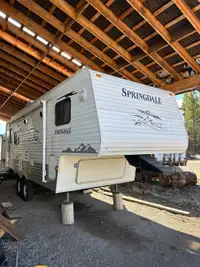 Keystone spring sale 5th wheel camper 