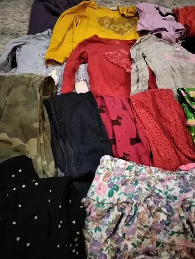 Lot of girls size 10/12 clothes, View more