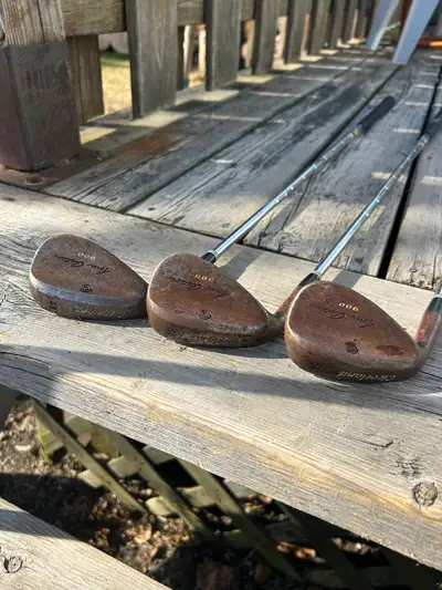 Classic!!  Cleveland Tour Action Trusty Rusty Wedges Left Handed, View more