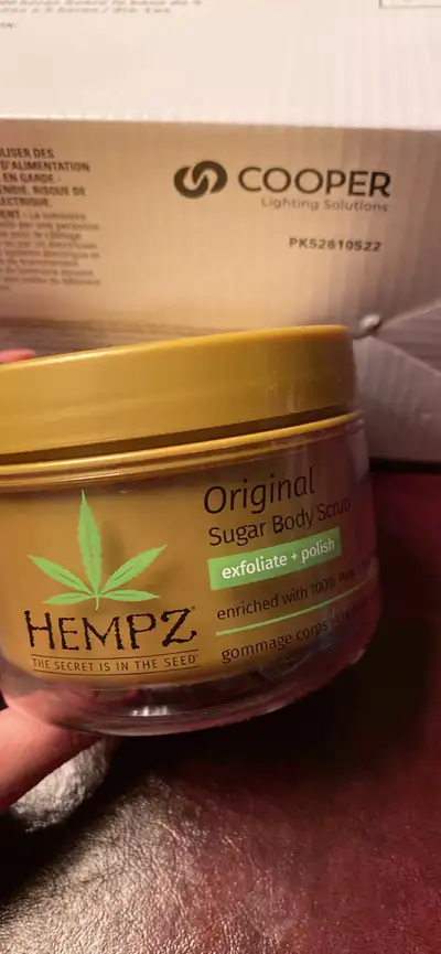 New  Hempz original sugar body scrub , View more