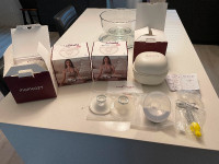 Momcozy M5 Hands Free Double Wearable Breast Pumps- New