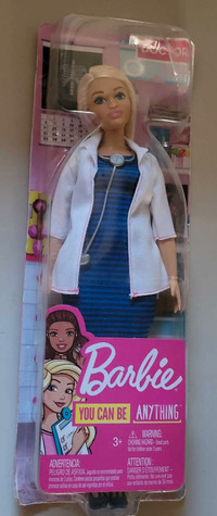 Mattel Doctor Barbie "You Can Be Anything" Doll