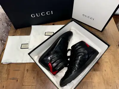 Gucci Signature High Top Sneakers – Men’s Size 13 / EU 46, View more