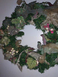 Elegant "wine country" Gilded Wreath - Beautiful