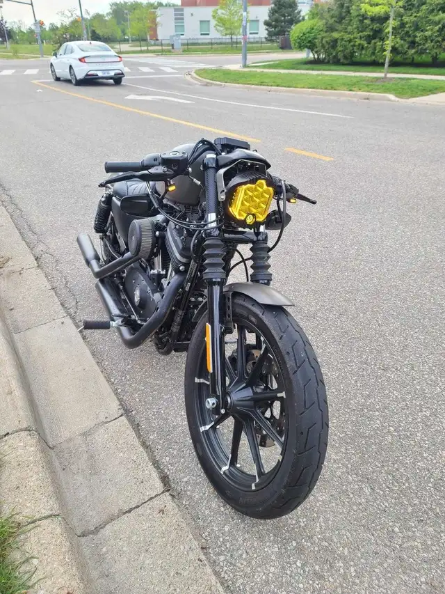2018 Harley Davidson Iron 883 - 1200cc Hammer Performance! in Street, Cruisers & Choppers in Mississauga / Peel Region - Image 4
