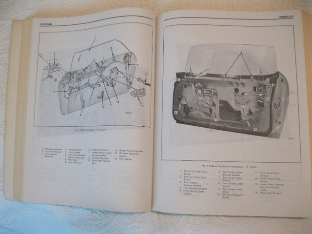 1977 Fisher Body Service Manual in Non-fiction in Oshawa / Durham Region - Image 2
