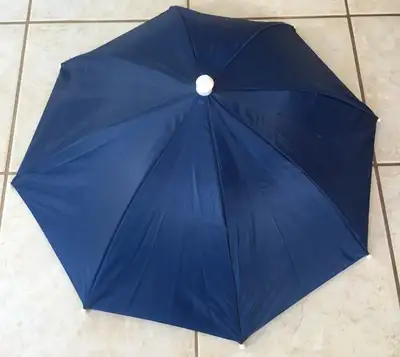 Chapeau parapluie bleu, View more