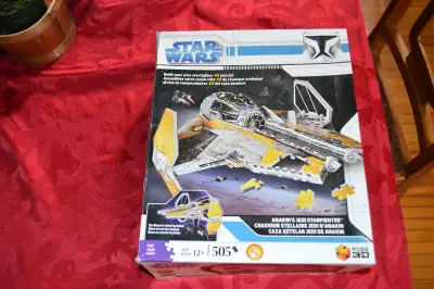 PUZZ 3D Star Wars Anakin's Jedi Starfighter puzzle, View more