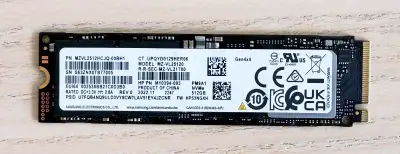Samsung 512GB NVMe SSD, Gen 4x4, M.2 2280, View more