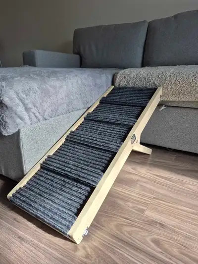Foldable Wooden Dog Ramp with Non-Slip Surface, View more