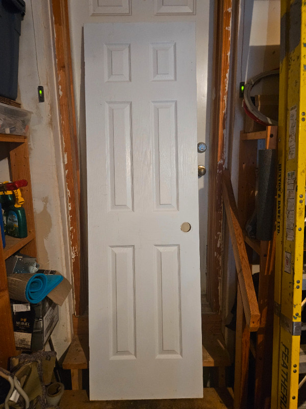 2-6 panel Hollow Core new (ish) interior doors 32" - 24" $50 ea in Windows, Doors & Trim in Oakville / Halton Region - Image 2