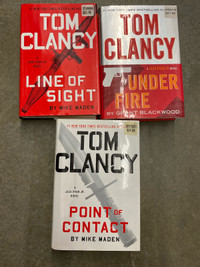 3 Clancy Novels - Jack Ryan Jr $15 for all