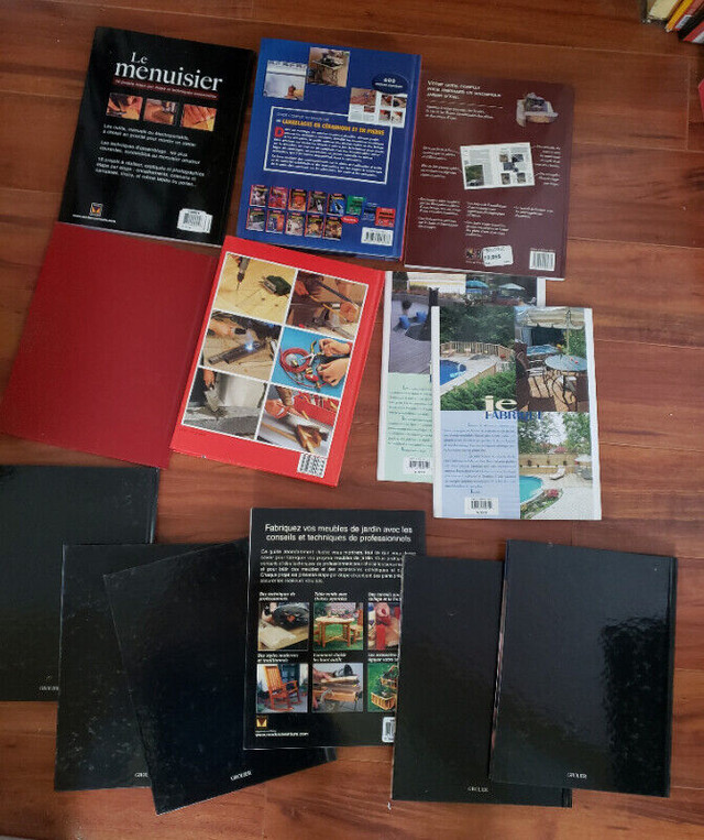Livre menuiserie deck patio francais carrelage black and decker in Decks & Fences in Ottawa - Image 2