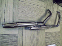 110th anniversary Harley Super Glide complete exhaust