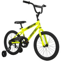 Movelo Rush 18” Boys Bike, Yellow, 5-8 years old