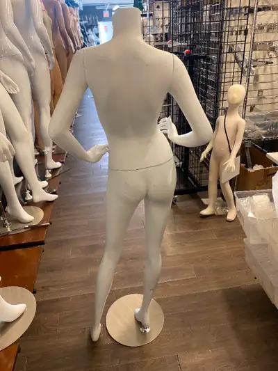 HEADLESS FEMALE MANNEQUIN, MATTE WHITE FOR REG $575, SALE $287, View more