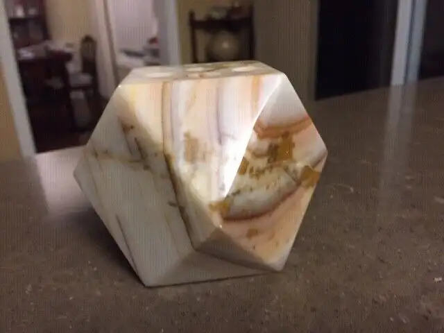 Onyx Hexagon Paper Weight / Pencil Holder in Hobbies & Crafts in Barrie - Image 7