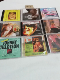 Lot 6 Pre owned Country Cd's