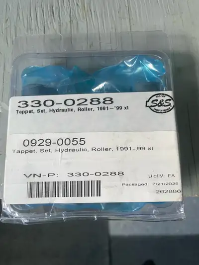 Neuf jamais utilisé, moitié prix. S&S cycle hydraulic tappets Harley Davidson 1991-1999 (pièces mote...
