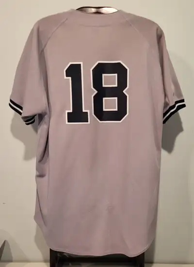 RUSSELL ATHLETIC DEION SANDERS NEW YORK YANKEES ROAD JERSEY 48, View more