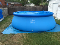 15 foot by 48 inches inflatable pool