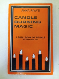 Candle Burning Magic Spellbook by Anna Riva (Paperback)