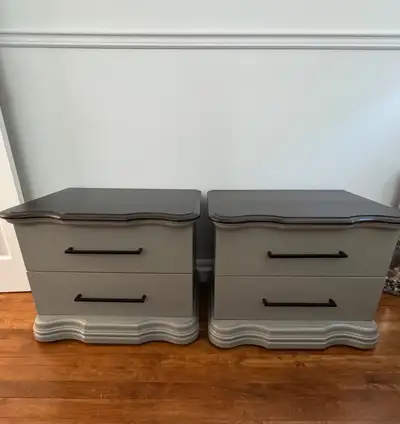 Grey end tables, View more