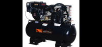 Selling used air compressor 40 gallon and truck tire tools
