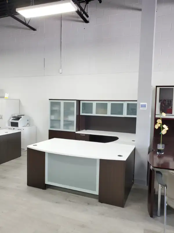 ***Two Tone U-Shape Executive Desk From $1449*** in Desks in City of Toronto - Image 7