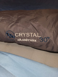 Big Agnes Crystal 30f Sleeping Bag + Liner+Thermarest