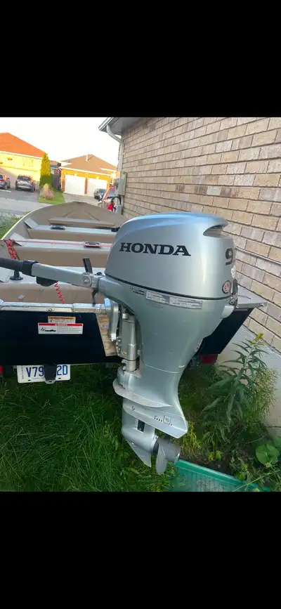 Reliable little fishing boat, only use it a couple times a year and it starts first pull each time,...