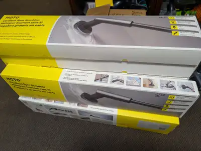 HOTO Cordless Spin Scrubber - Rechargeable - Open Box - $25.00, View more