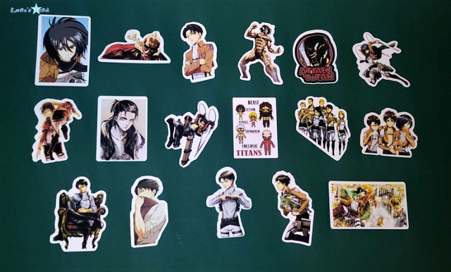 Attack On Titan Stickers in Hobbies & Crafts in Saint John