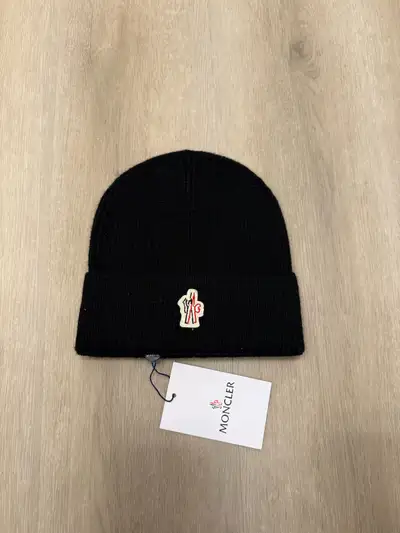 Monclr  black winter hat, View more