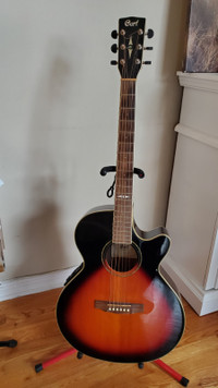 Acoustic Guitar Cort SFX6R 3TS
