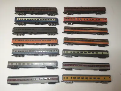 N Scale - Various Coaches. Different liveries, View more