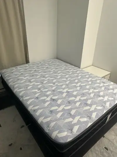 Queen size mattress & frame, View more