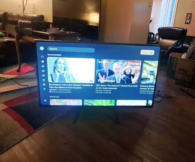 50" Phillips 4K Smart Android TV