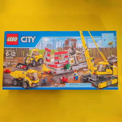 I'm selling this brand new Lego City Demolition Site 60076 Pickup near Whyte Ave or will ship for an...