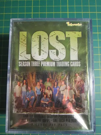 Complete 90 Card set of LOST Season 3 Collectible cards, View more