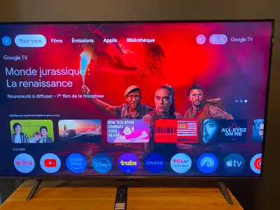 TCL 43” 4K Smart Tv/Google Tv, View more