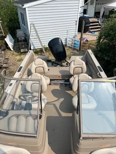 I have for sale a Crestliner 1750 sportfish with trolling motor, fish finder, on board charging and...