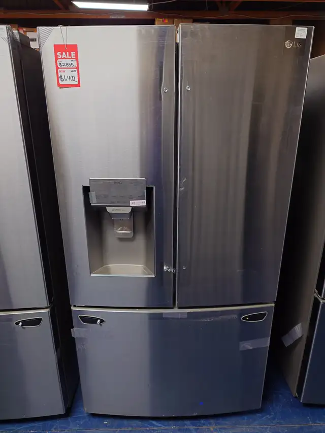 LG "36" Stainless Steel French Door Fridge on Sale‼️ in Refrigerators in Norfolk County - Image 2