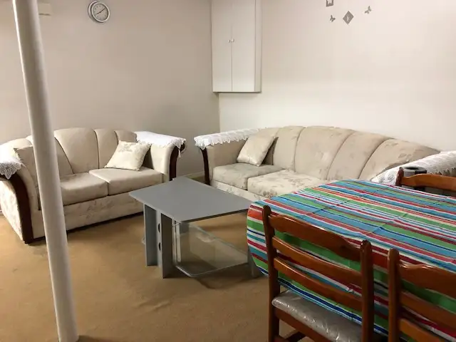 ONE BEDROOM BASEMENT FOR RENT- $1250/-