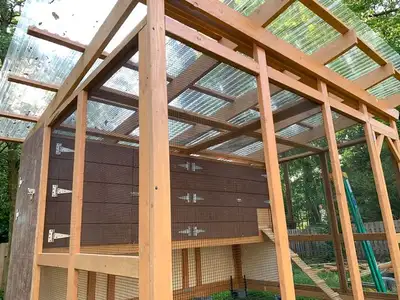 Polycarbonate Panels for Chicken Coop and Rabbit Hutch, View more
