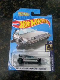 Voiture Hot Wheels DeLorean, hot wheels back to the future