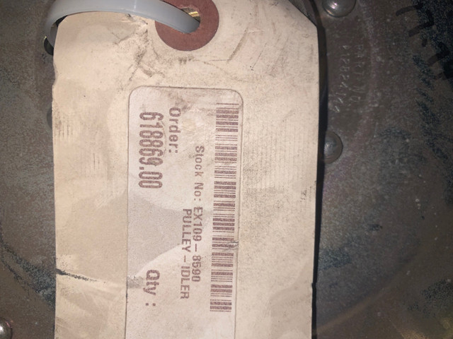 Exmark 8" Flat Idler OEM 109-8590 Lazer Z New in Other in Oakville / Halton Region - Image 2